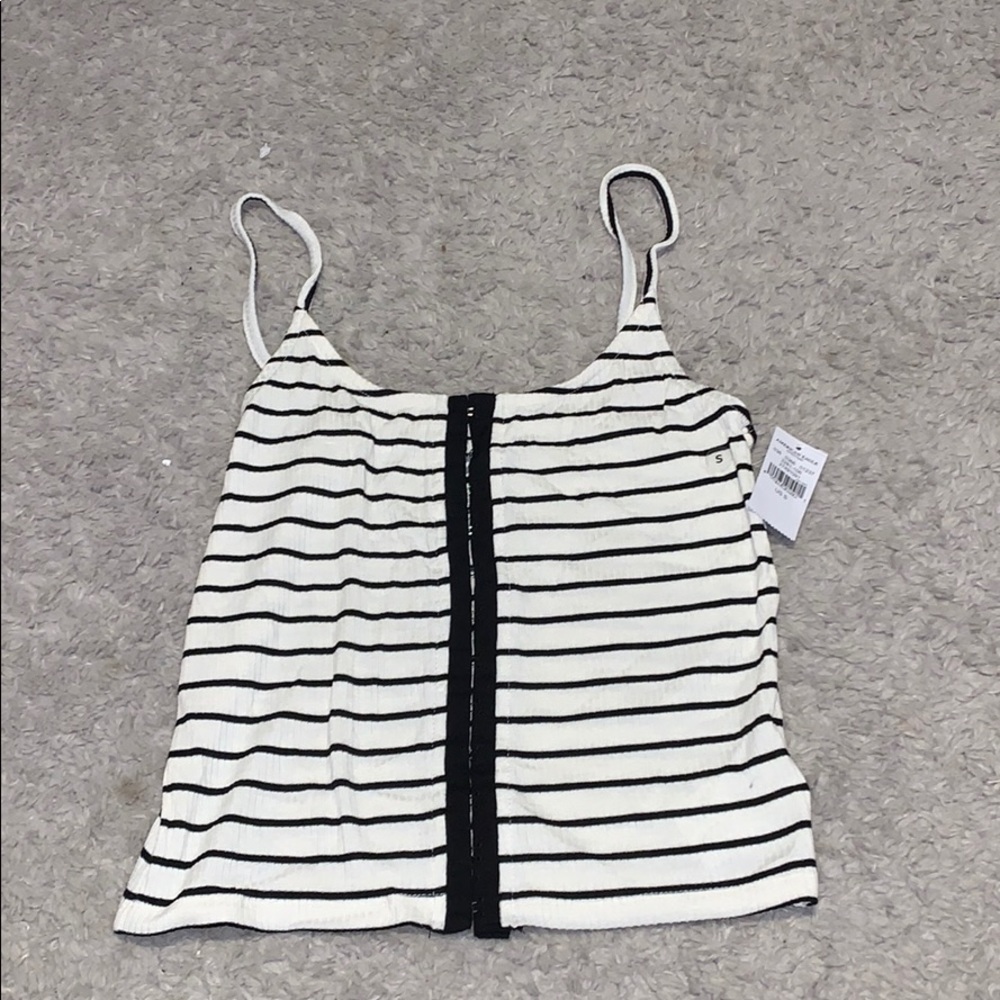 American Eagle striped tank.